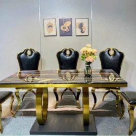 Bàn ăn đá cẩm thạch Hoàng Gia
