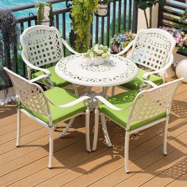 Bàn Ghế Sân Vườn Quý Phi D80-04HL