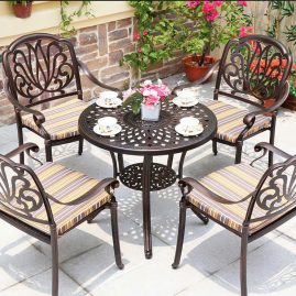 Bộ Bàn Ghế Sân Vườn D78-04HS